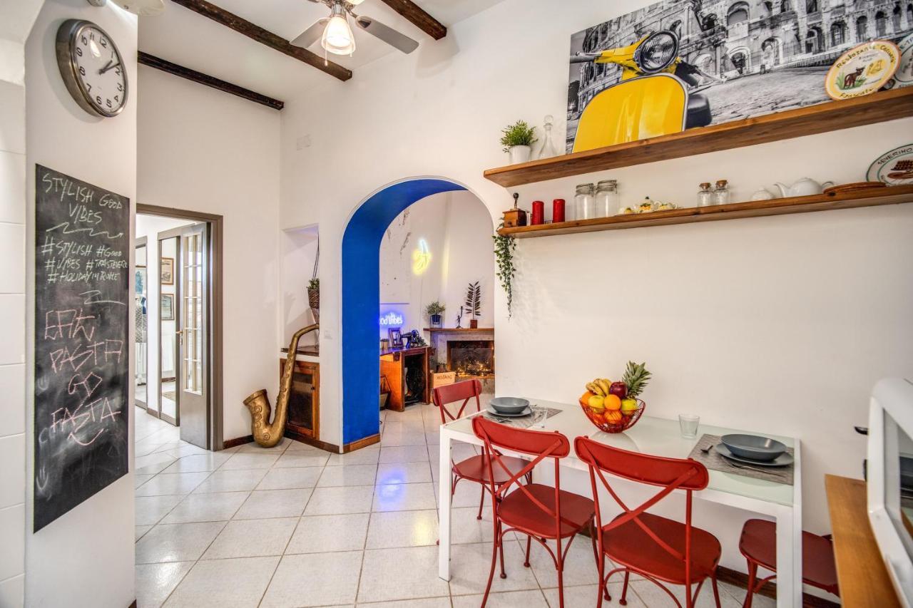 Trastevere - Stylish Good Vibes Apartment Rom Exteriör bild